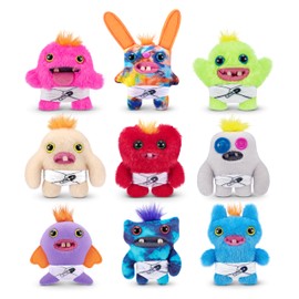 Fuggler Baby Fugg Series 3, 3.5" by ZURU Funny Ugly Monster, Plush, Collectible, Toy (3 Pack, Random Assortment)
