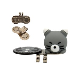 Tokikimo Golf Ball Markers, Golf Hat Clip, Duo Magnetic Golf Ball Marker Hat Clip, Golf Accessories, Golf Gifts for Women, Golf Gifts for Men, Funny Golf Gifts - Fox