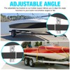 4PCS 8" Heavy Duty Boat Trailer Bunk Brackets,Adjustable Galvanized Swivel