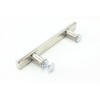 Straight Shower Enclosure Handle 145 mm (14.5 cm) Hole to