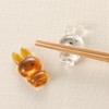Dick Bruna Miffy 209581 Durable Transparent Glass Chopsticks Rest Approx.