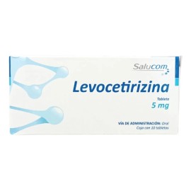 Levocetirizina 5 Mg Caja Con 10 Tabletas Pisa Laboratorio