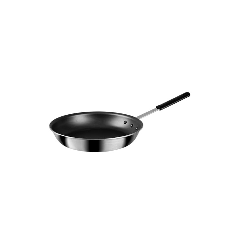 Vasconia Professional 12″ Aluminum Fry Pan, Aluminum Skillet with NonStick