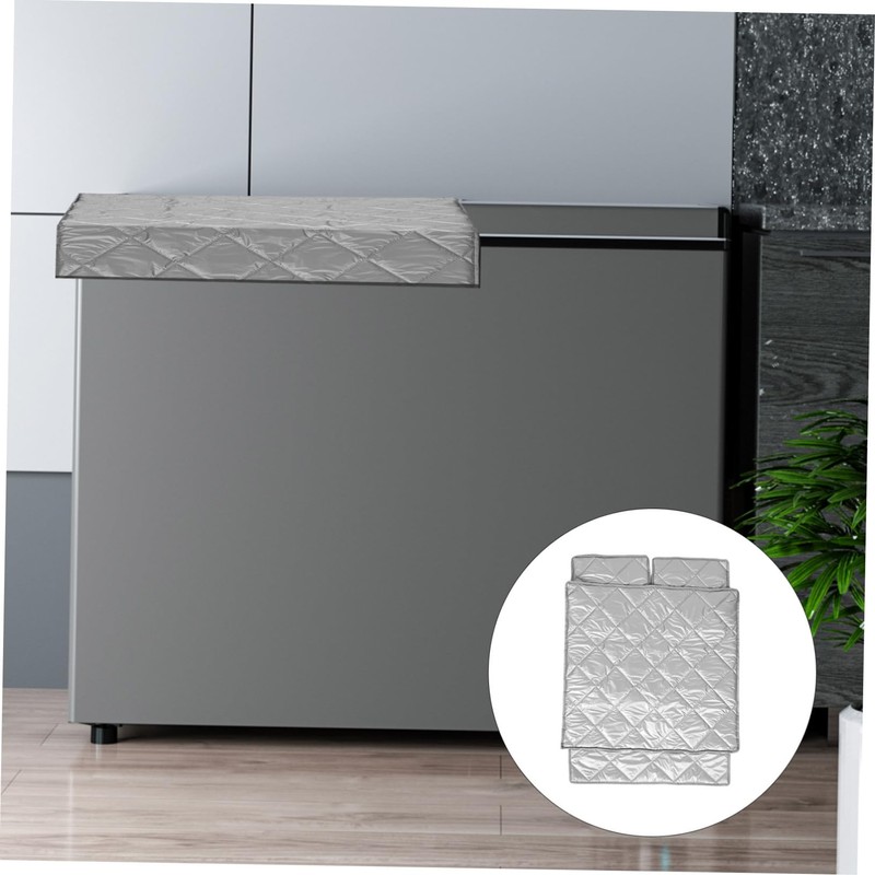 ULTECHNOVO Freezer Cover Insulated Refrigerator Protector with Oxford for Display