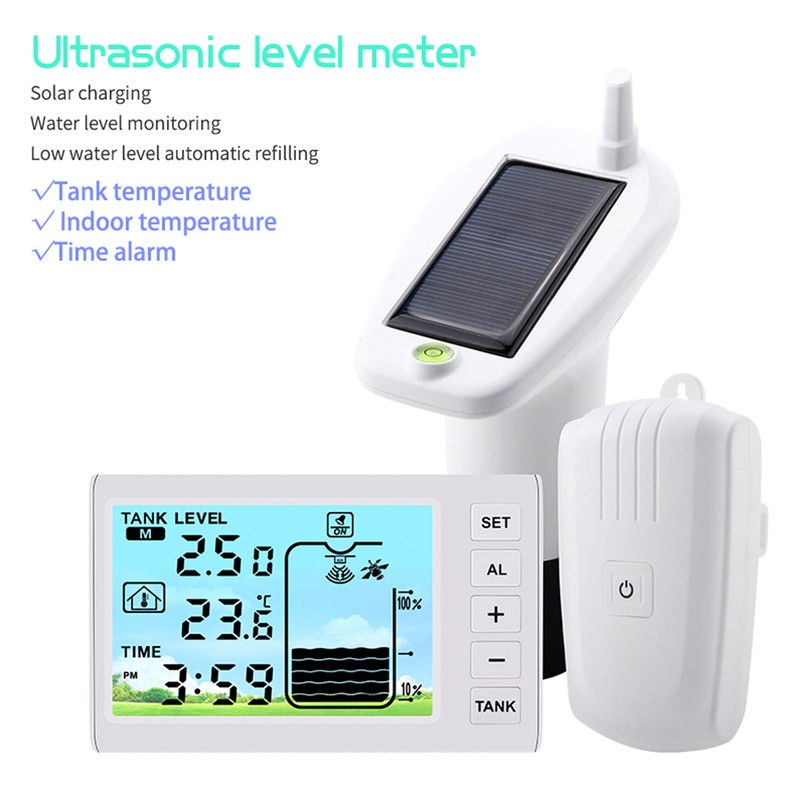 Ultrasonic Level Sensor Water Tank Wireless WiFi Liquid Level Meter