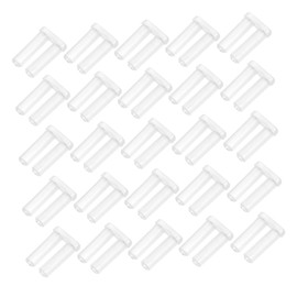 Mobestech 2packs Compression Accessories for Rimless Glasses Easy to Install Dual Shaft Sleeves for Secure Lens Mounting Total for Replacement Needs