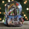 Northlight 5.75" Nativity Manger Scene Religious Christmas Musical Snow Globe
