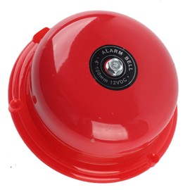 12 V DC Siren Fire Alarm AC 240 Volt Bell Fire Alarm Bell Apollo Industrial 240 V Bell, 4 Inch Metal Fire Control Internal Impact Type Electric Bell 100 dB (12 V)