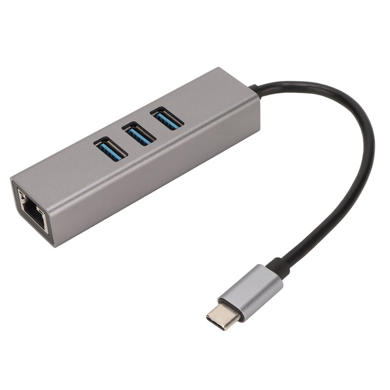USB C Hub USB C to RJ45 Adapter 5Gbps Plug