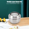 0.8L Vacuum Insulated Lunch Box 304 Stainless Steel Leakproof Portable