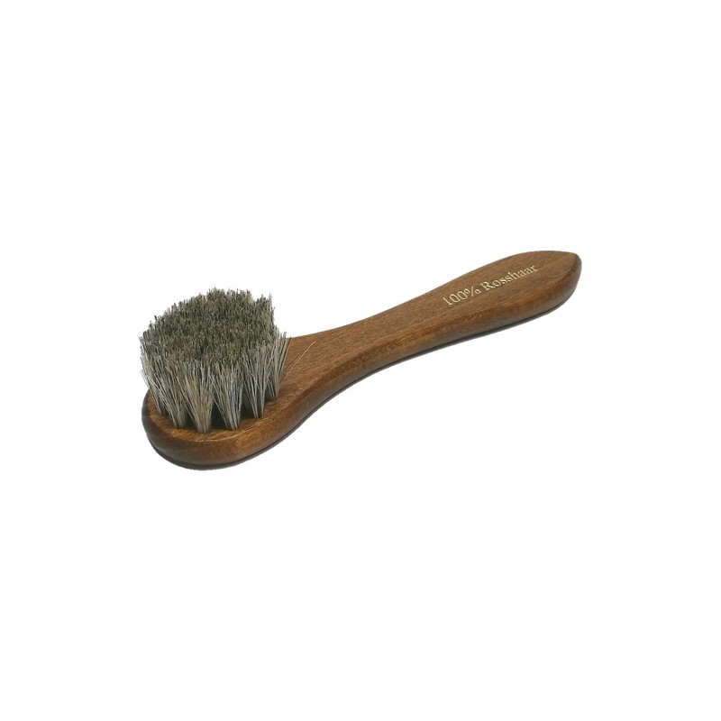HEBOLD Schuhmacherei Set of 5 Shoe Brushes Made of Horse