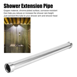 Shower Extension Arm Pipe Hose Copper Chrome-Plated Shower Head Extension Accessories 25 mm G3/4