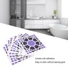 10Pcs set Imitation Ceramic Tile Wall Sticker Waterproof SelfAdhesive Wallpaper