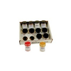 Blendal Powder Stains, 12 Colors Kit M370, Size 1 oz, Packaging format Box of 12