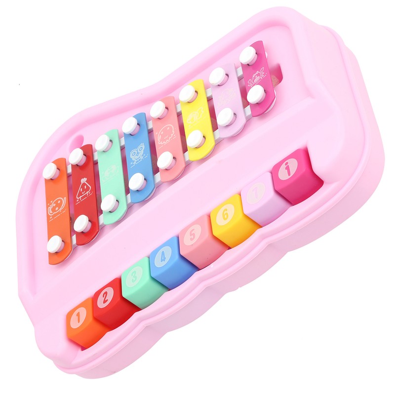 Baby Piano 8 Scale Children Xylophone Music Educational Learning Kids