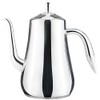 SANQIAHOME 1750 ml Teteras de Acero Inoxidable con Colador o