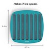 Houdini Silicone Collins Ice Tray with Easy to Remove Ice