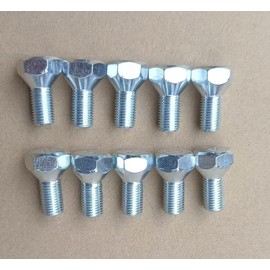 10pcs Wheel Bolts VG12353 Replacement for John Deere HPX 615E 815E FE350 XUV 620i 825i 825E 825M 850D 855D XUV835E XUV835M XUV865R Gator UTV