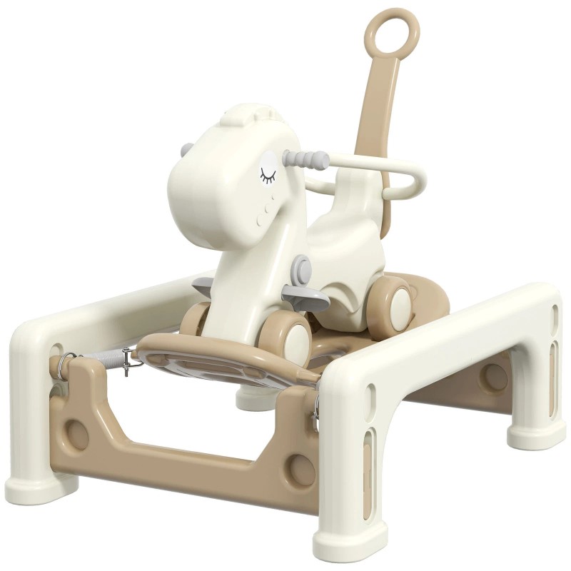 Qaba 5 in 1 Rocking Horse for Toddlers 1-6 Years