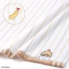 Towel Museum mofusand Striped Wash Towel, Orange, Ebinyan, Cats, Cute,