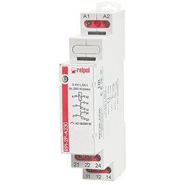 RPI-2P-A230-230 VAC 8A Installation Relay 2 Changers for Control Cabinets, Camping, Building Technology