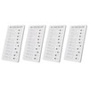 4pcs Checklist Board DIY Production Recyclable Portable Chore Checklist Detachable