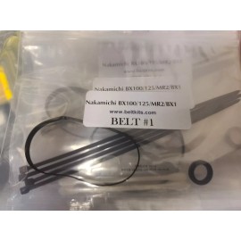 For Nakamichi Nakamichi BX-100 cassette deck belt kit COMPLETE with CAD Instructions