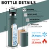 Stainless Steel Water Bottle, Water Bottle, 750 ml, BPA-Free, Thermos