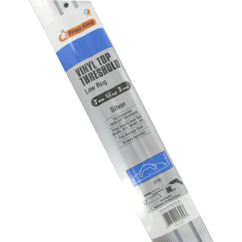 THERMWELL ST26A Frost King Aluminum Threshold Low Profile
