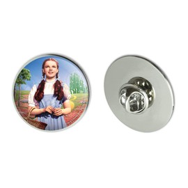Wizard of Oz Dorothy Character Metal 1.1" Tie Tack Hat Lapel Pin Pinback