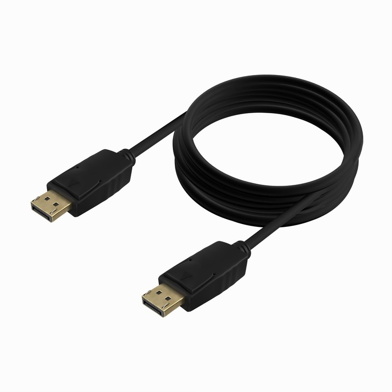 AISENS DISPLAYPORT V1.2 CCS 4K @ 60Hz, DP/M-DP/M, black, 3.0