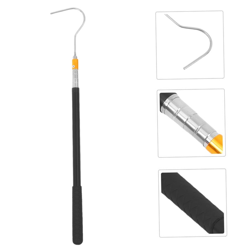 TANGZHIFEIYUE Snake Hook, 61" Snake Reptile Catcher Stick Pole Handling