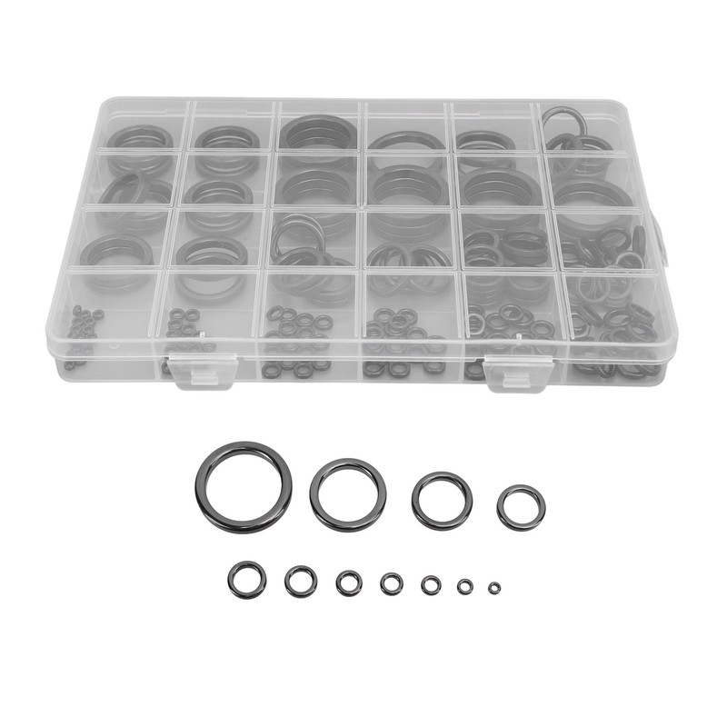 Fishing Rod Guide Repair Kit Fishing Pole Eyelet Ceramic Ring