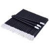600 pcs Disposable Lip Brushes Kit Brush Wands Brushes Cotton