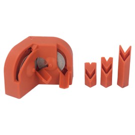 Diamond Grinding Disc, Versatile Drill Sharpener for Steel, Carbide, Twist, with Three Corresponding Holders and Sharpening Chamfer Blade, Default