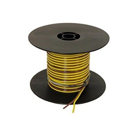 Deka 2-Wire Bonded Parallel - Yellow/Brown - 100 Feet - 16 Gauge