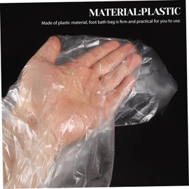 GLEAVI 80pcs Foot Bath Bag Foot Bath Bucket Cover Foot Bath Bag Foot Bath Basin Bag Spa Goods Hot Spring Bath Towel Pedicure Consumables Bath Bucket