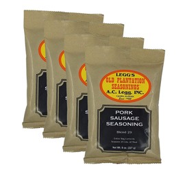 A.C. Legg Old Plantation Seasonings - Blend 29 - Pork Sausage Seasoning - 4 pack