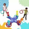 Veraly Juego Inflable Lanzamiento De Aros Juego Dinámico Piscina F