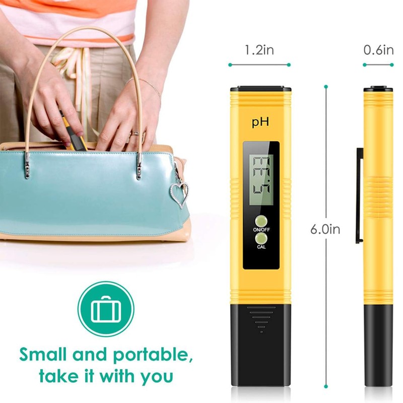 PH Tester, PH Meter, High Accuracy Digital pH Tester (0.01