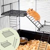 4 Pcs Sugar Glider Supplies Cage Accessories, Hamster Stainless Steel