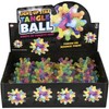 Rhode Island Novelty 3" Light-Up Star Tangle Ball 12 Pack