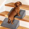 Dog Ramp for Stairs with Non-Slip Bump for Small &
