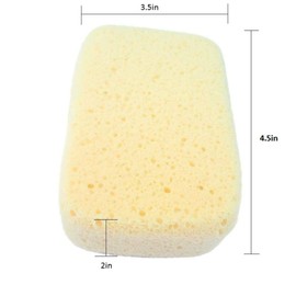 Michelle's Melting Pot Foam Bath Sponge Shower Sponge 3 Count (Variety Pack)