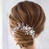 Unicra - Peine para el pelo de novia, diseño de