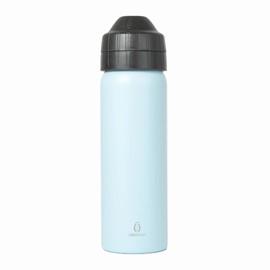 EcoCocoon Stainless Steel Water Bottle 600ml, Black Onyx