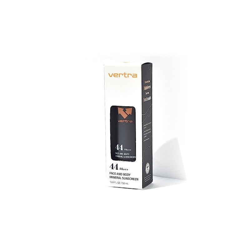VERTRA SPF44 PA+++ Sunscreen Lotion, White