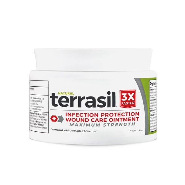terrasil Wound Care Maximum Strength 3X Wound Healing Ointment, Infection