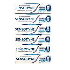6 x SENSODYNE® Toothpaste "Repair & Protect" - 75 ml