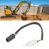 Stainless Steel Water Temperature Sensor 2888390 for Caterpillar CAT 3406